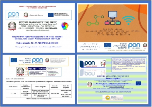 Materiale pubblicitario PON FSE-FESR - abcoffice.it